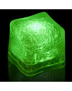 Blank GREEN Lited Ice Cubes 