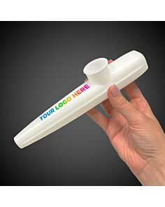 8" White Kazoo
