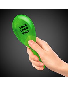 Green 7 Inch Glitter Maraca
