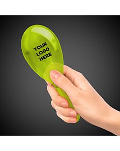 Yellow 7 Inch Glitter Maraca