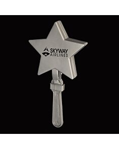 Silver Star Shape Hand Clappers 