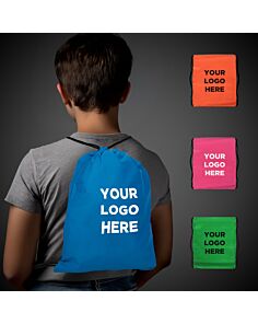 Neon Drawstring Backpacks