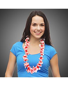 Red Flower Leis 