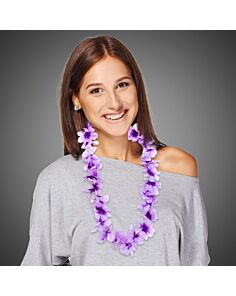 Purple Flower Leis 