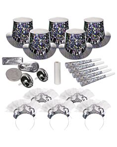 Sterling Silver New Year's Eve Kit for 10 People 
