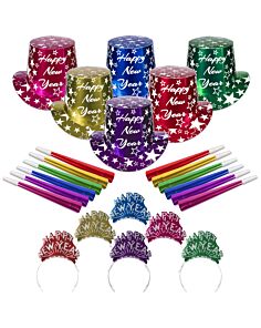 New Year's Jewel Star Party Kit for 50