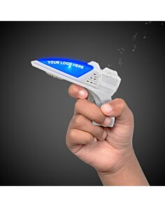 Mini 3 1/2 Inch Light Up Space Gun with Sound 