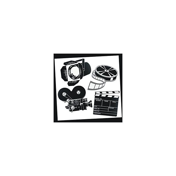Movie Set Cutouts 