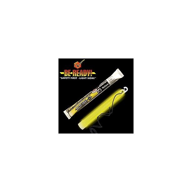 30 Minute Yellow Glow Stick - 6 Inch