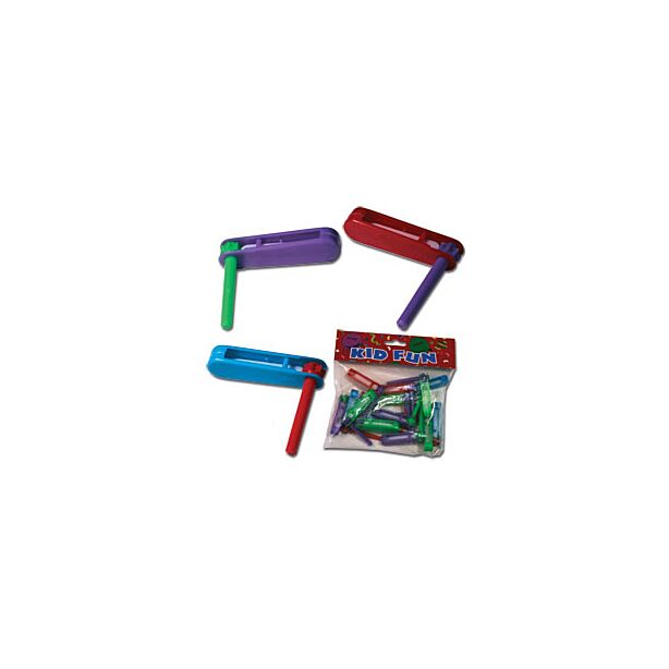 Assorted Color Ratchet Noisemakers 
