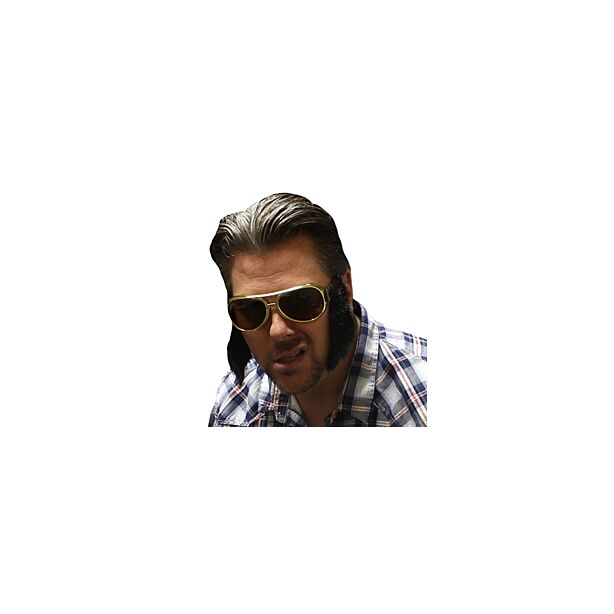 King Sunglass With Sideburns