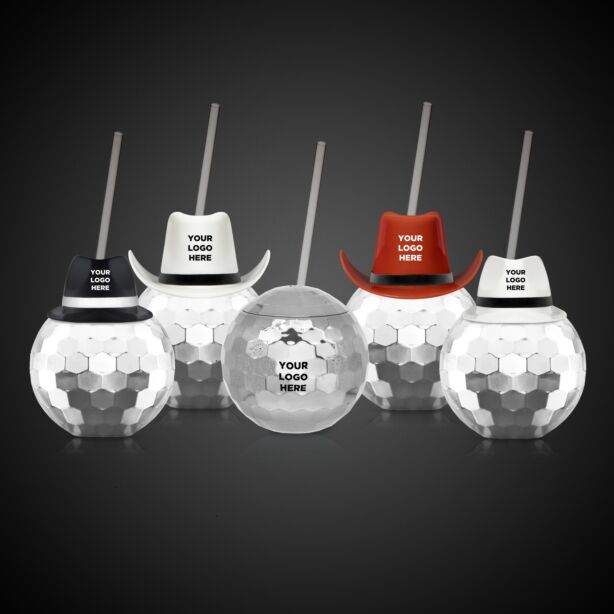 Disco Ball Cup - Silver