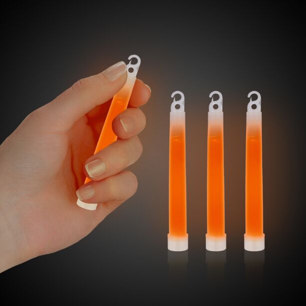 Orange 4" Premium Glow Sticks