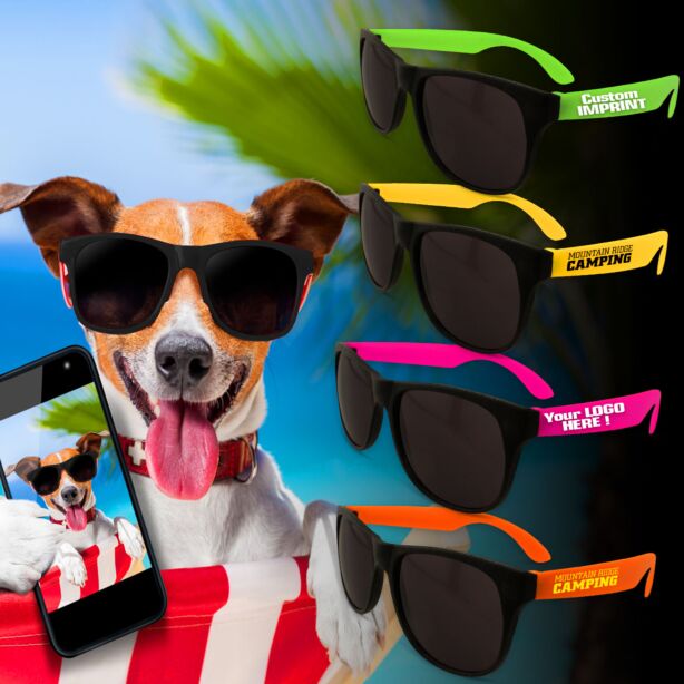 Assorted Neon Sunglasses 