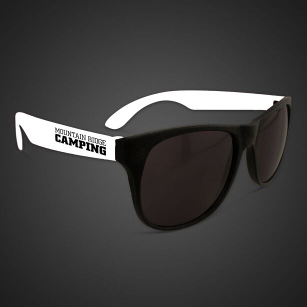 White Neon Sunglasses 