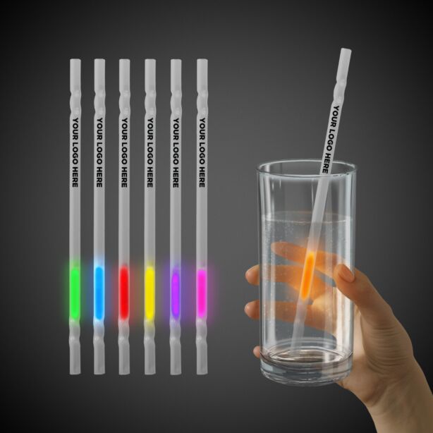 Variety 9" Glow Motion Straws