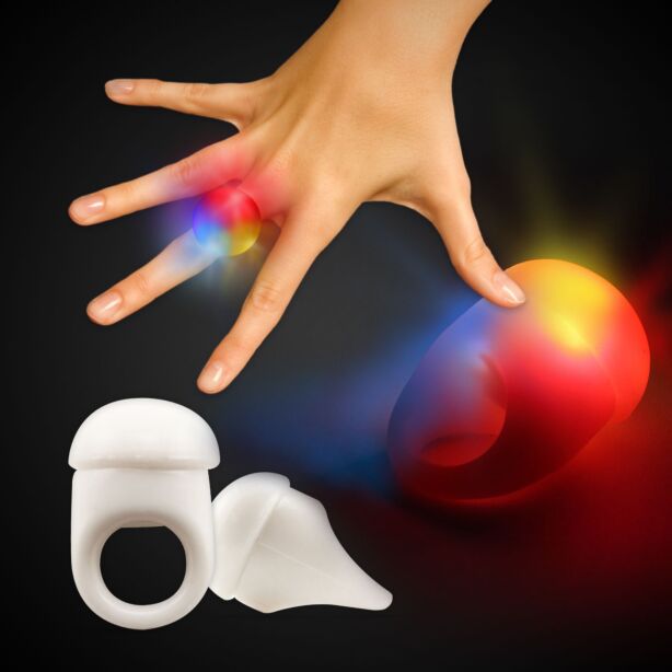 White LED Jelly Rings