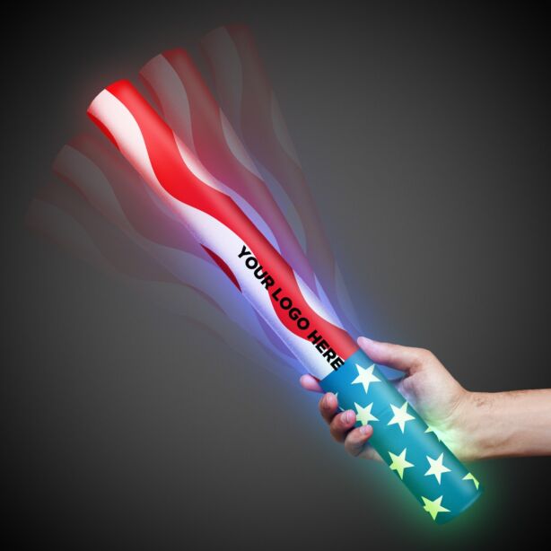 Patriotic 16 Inch LED Lumiton Batons