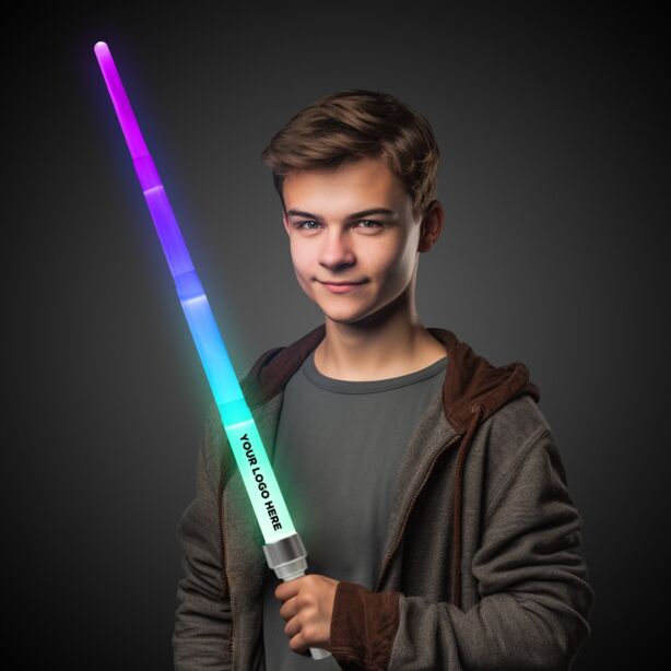 Multi-Color LED Expandable Swords 