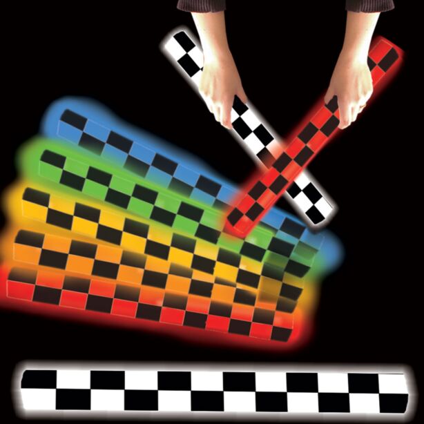 Checkered Flag LED Lumiton - 16 Inch