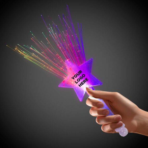 Fiber Optic LED Star Wand 