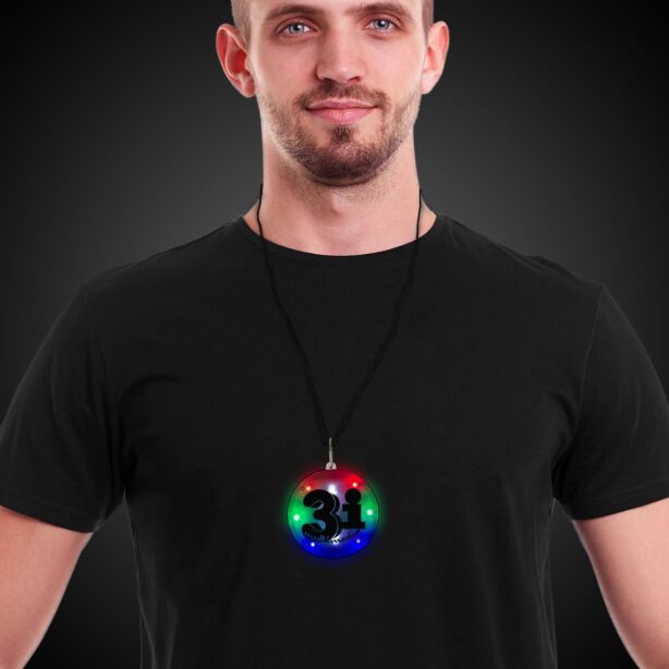 LED Disc Badge Medallion