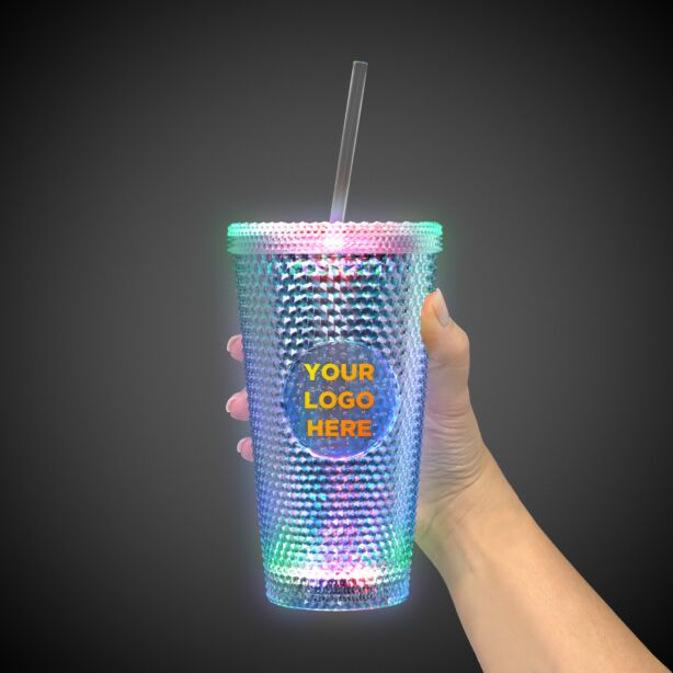 160z Light Up Diamond Tumbler