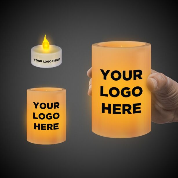 Fabulous Fake Flameless LED Candles - 3 Sizes