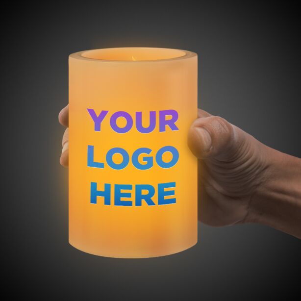 LED Pillar Candle - 4 1/4 Inch