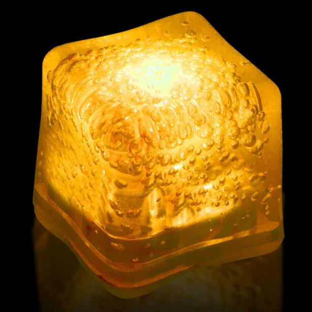 Blank YELLOW Lited Ice Cubes 