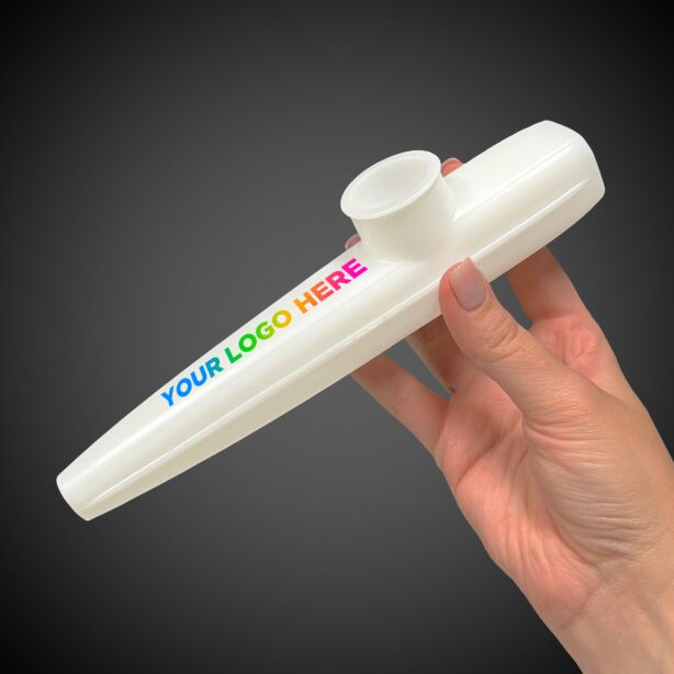 8" White Kazoo
