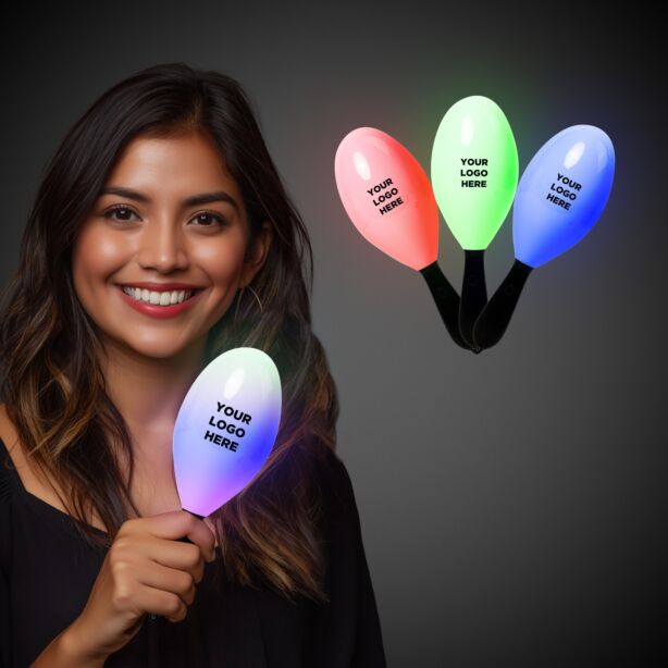 7 1/2" LED Maracas 