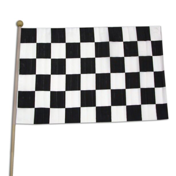 Checkered Race Flag - 12" x 18"