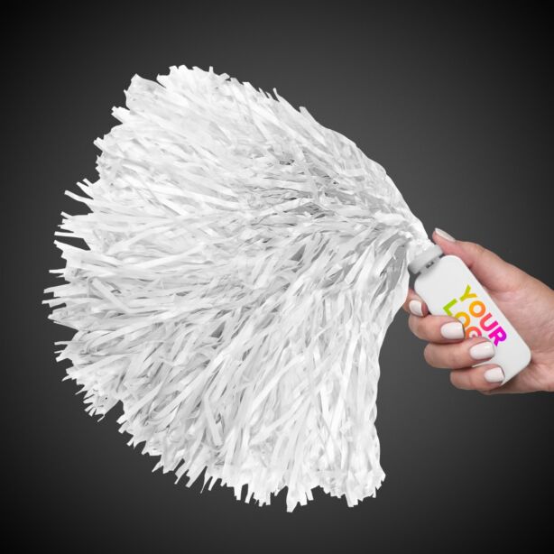 White 16" Pom Pom