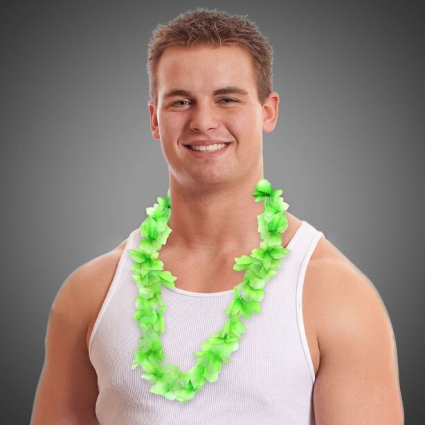 Green Flower Leis 