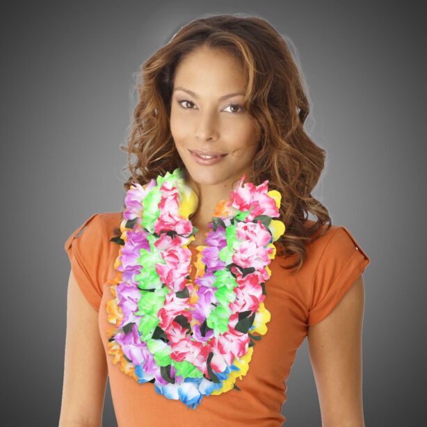 Tie Dye Flower Leis