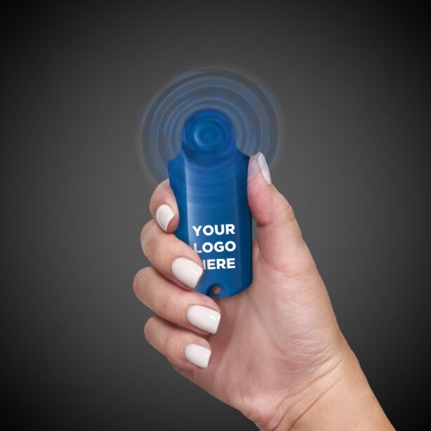 Blue 3 3/4" Handheld Mini Fans