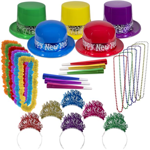 Showboat New Year's Eve Party Kit for 100 People 