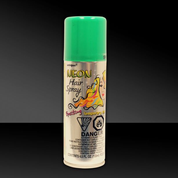 Green Colored Hair Spray