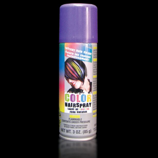 Purple Colored Hair Spray