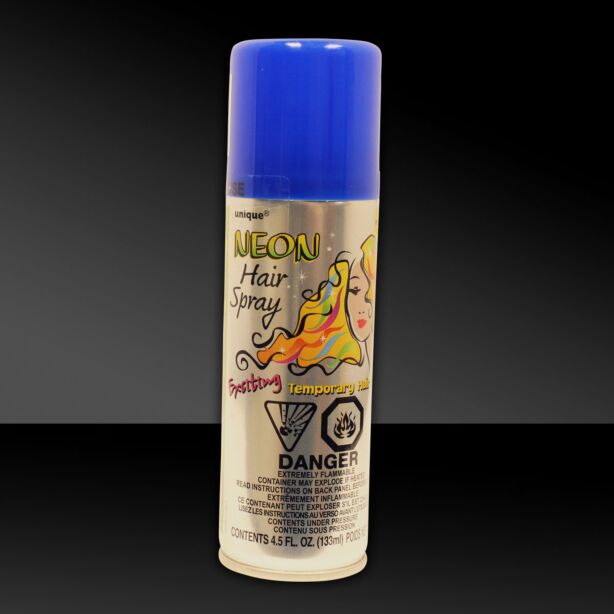 Blue Colored Hair Spray