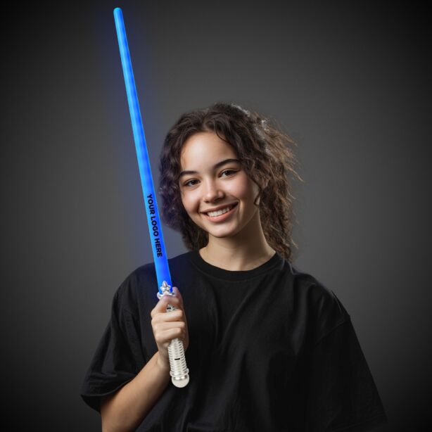 28" BLUE LED SABER SWORD