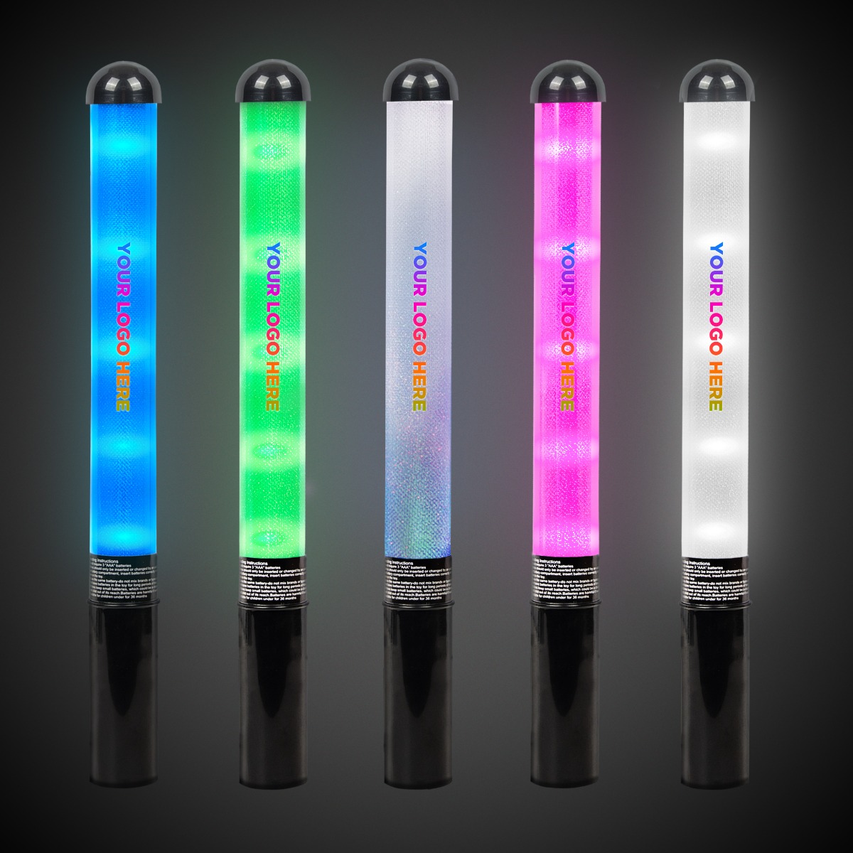 Sparkle Patrol Wand - Variety of Colors - 12 Inch