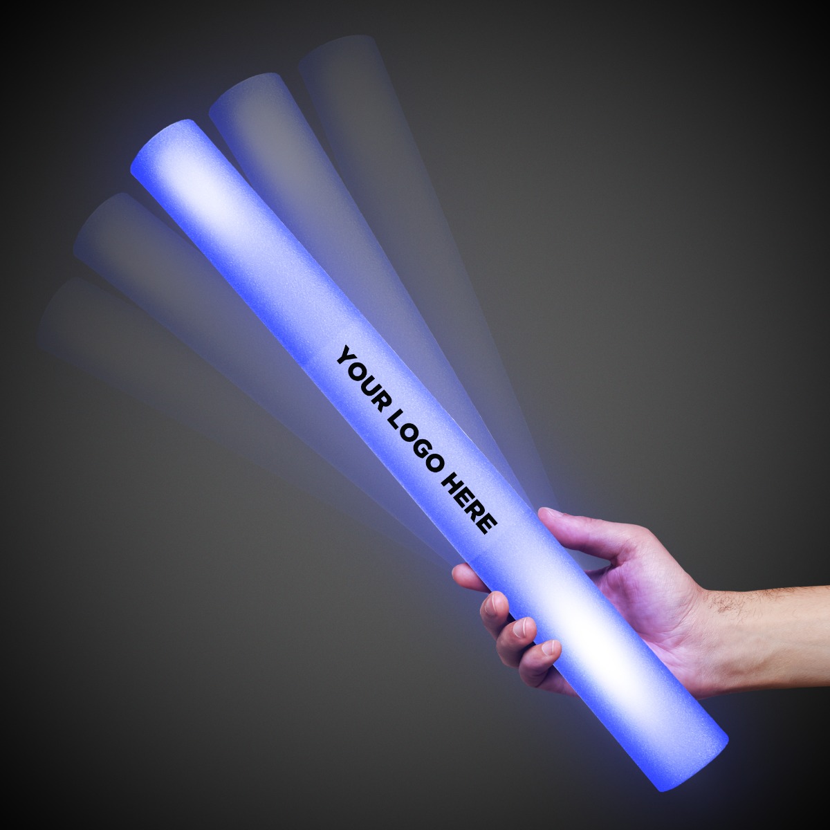 Blue LED Foam 16 Inch Lumiton Batons