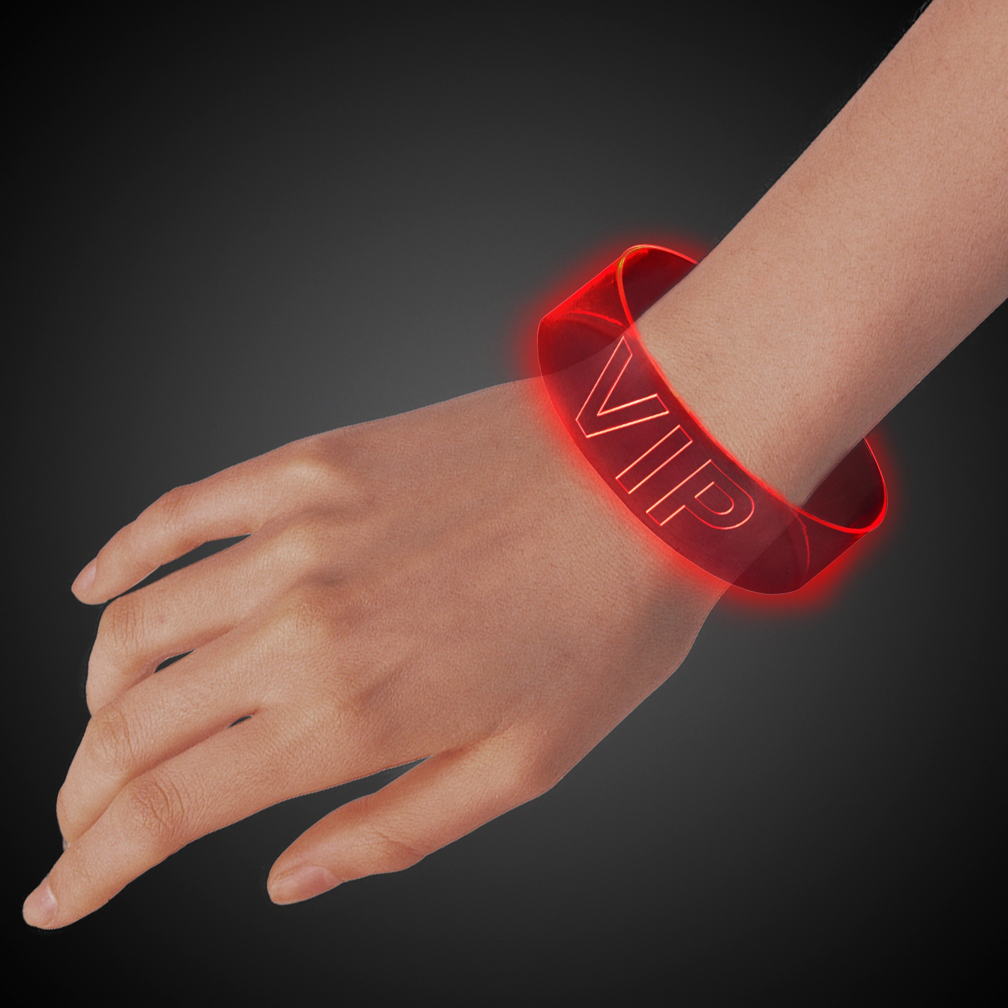 Red LED Magnetic Bracelet