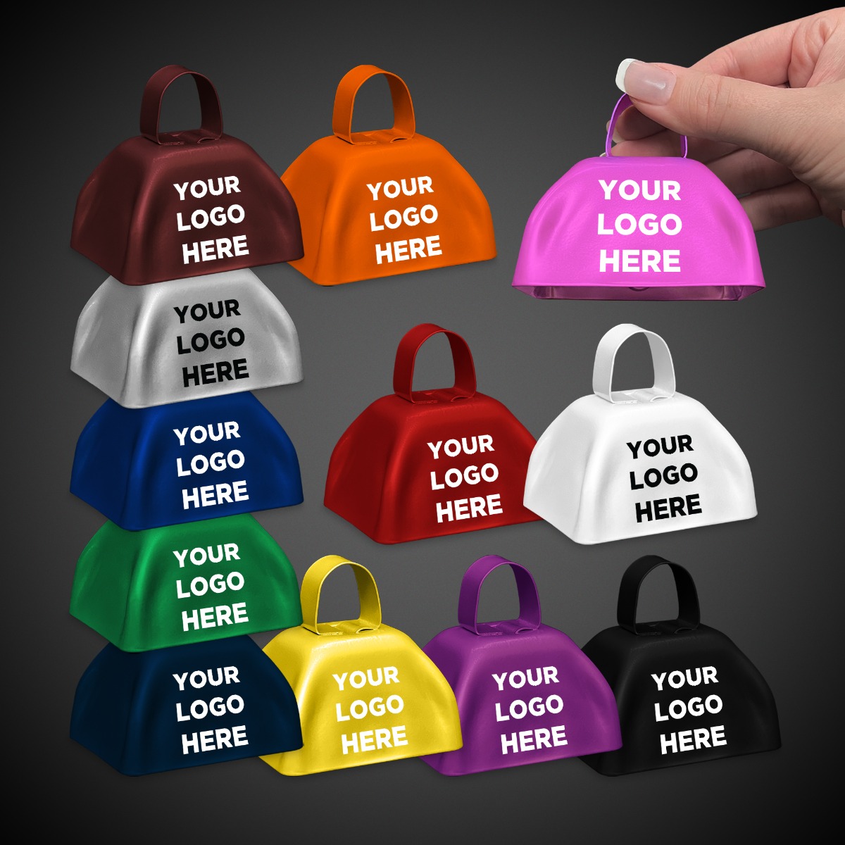 3" Metal Cowbells