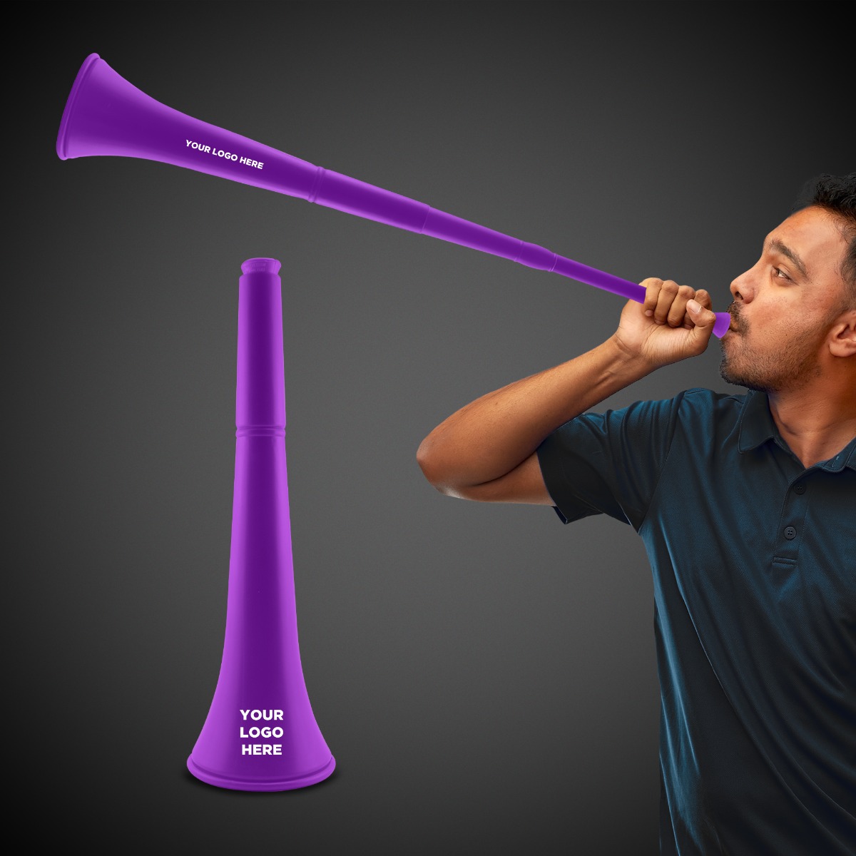 Purple Stadium Horns