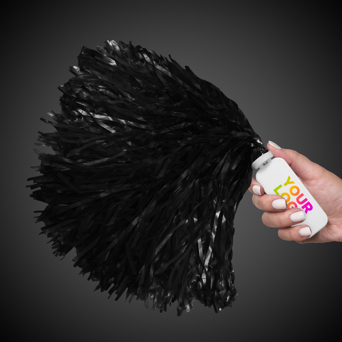 Black 16" Pom Pom