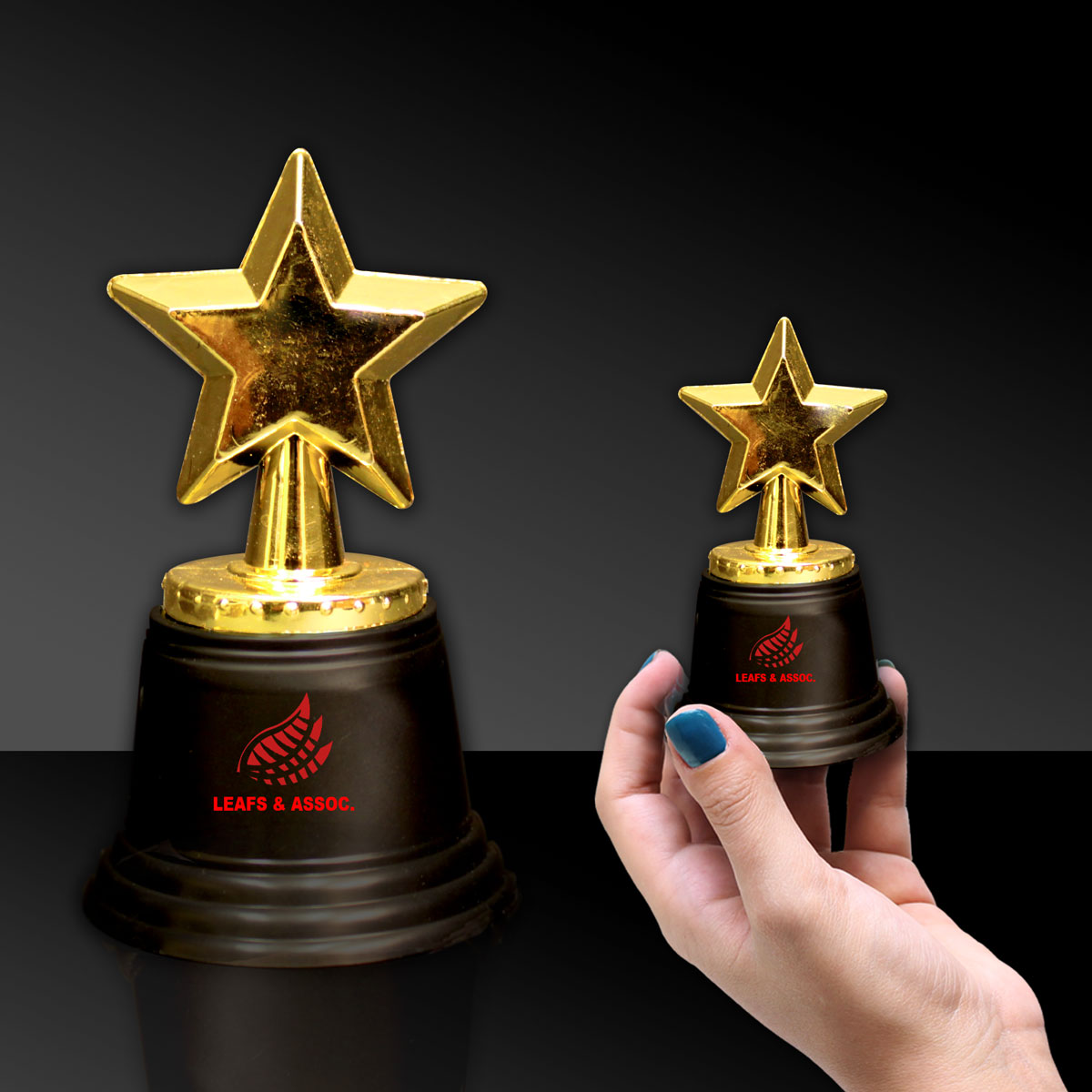 5" Gold Star Trophy