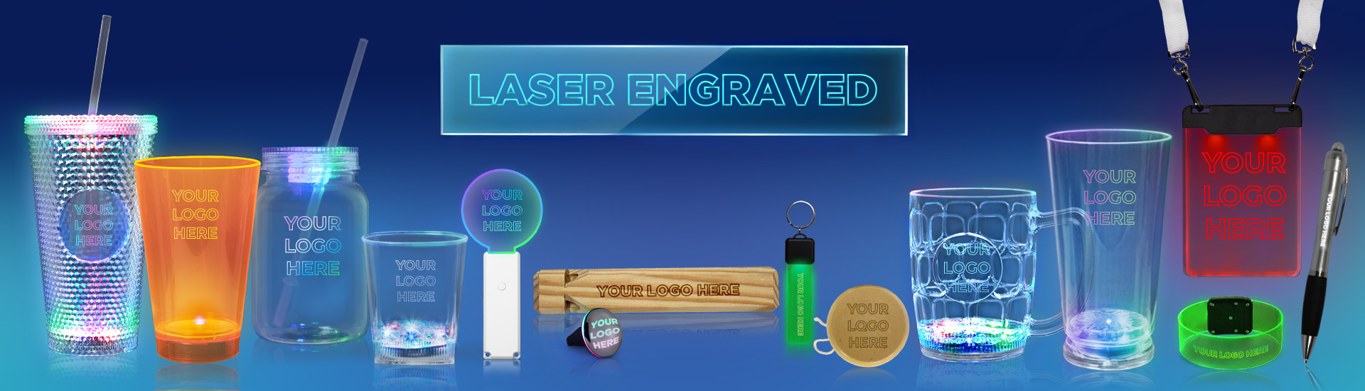Laser engraved